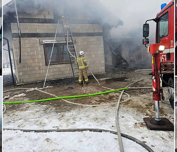 Trwa akcja i pomoc dla pogorzelców w miejscowości Sukowy [SZCZEGÓŁY]-47877