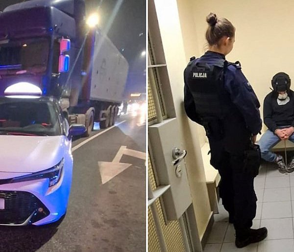 Kradzież samochodu ciężarowego i ucieczka pojazdem z Kruszwicy [SZCZEGÓŁY]-48108