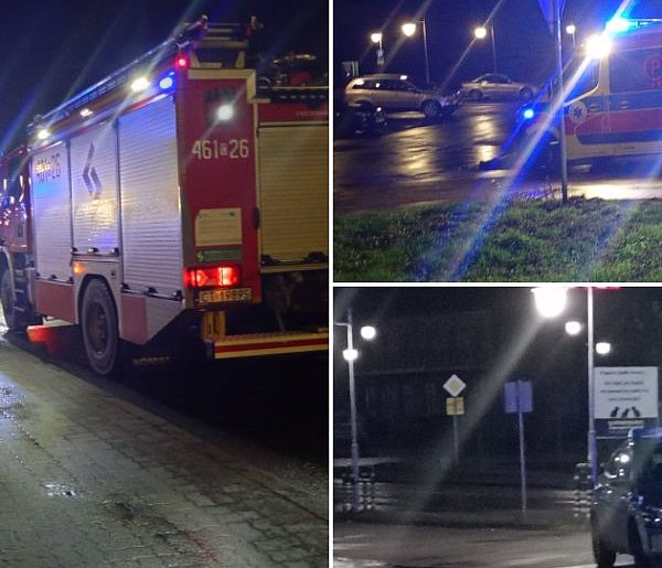 Służby na Zamkowej. Nocna interwencja w centrum Kruszwicy-48246