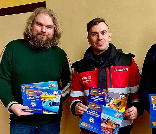 Nadgoplańskie WOPR Kruszwica wsparło 36. Finał WOŚP