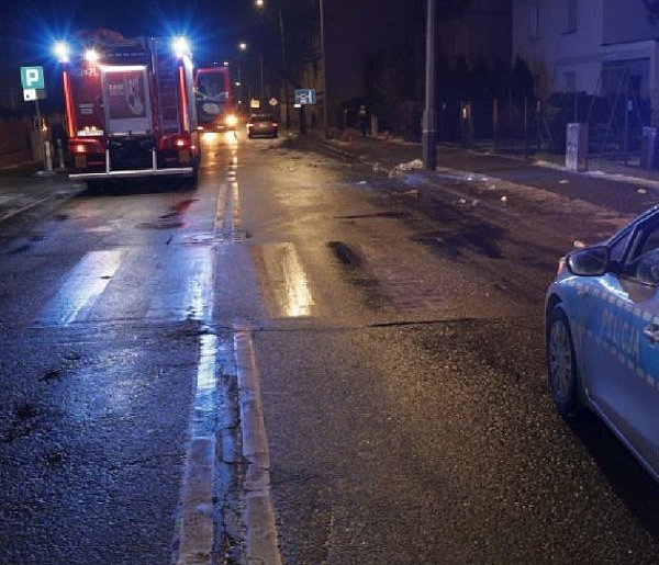Śmiertelny wypadek w Inowrocławiu. Potrącony został pieszy