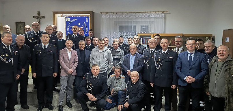 Paweł Drzewiecki prezesem OSP Ostrówek