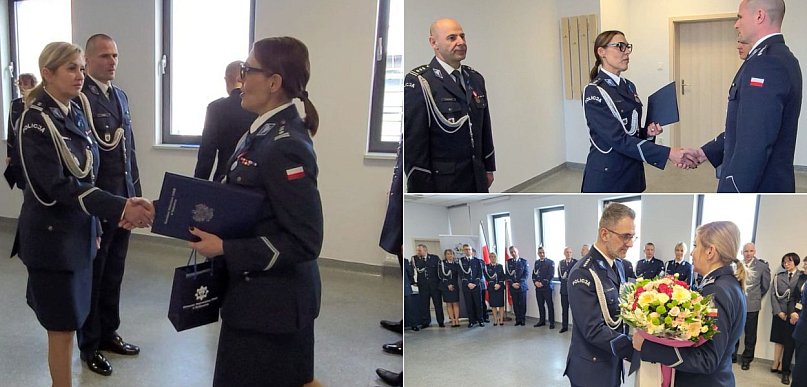 Szef kruszwickiego komisariatu awansował do komendy w Inowrocławiu