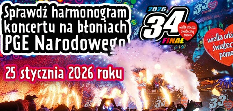 Bezpieczeństwo podczas 34. Finału Wielkiej Orkiestry Świątecznej Pomocy