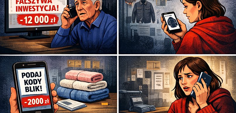 Oszuści w natarciu, nie daj się oszukać! Kolejny przypadek w regionie