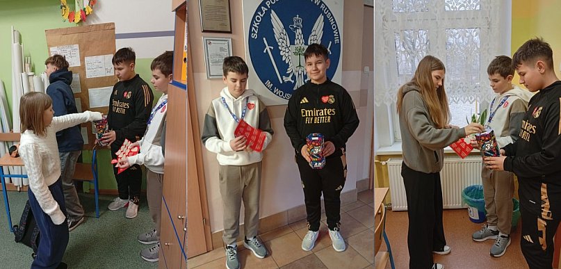 WOŚP 2026 w Rusinowie. Tak angażowali się uczniowie i pracownicy szkoły