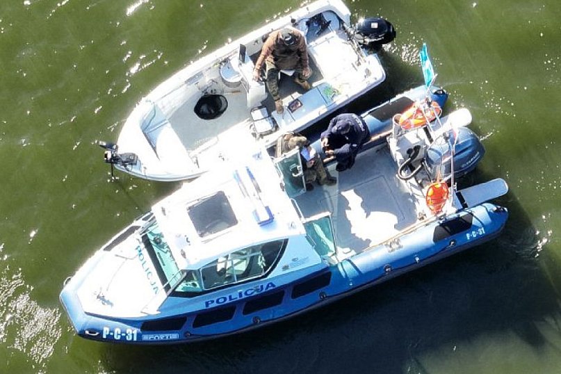 Wspólne patrole policjantów i strażników rybackich na Gople