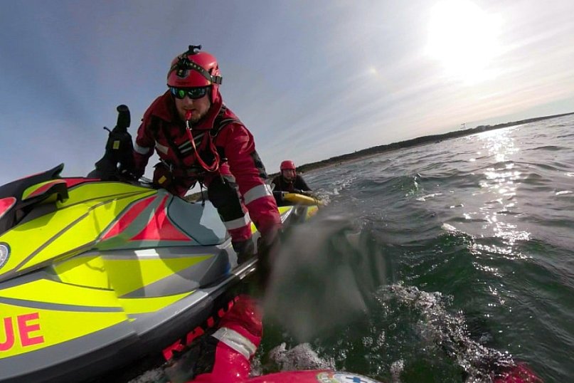 Ratownicy z Kruszwicy uczestniczyli w szkoleniu specjalistycznym w Mielnie