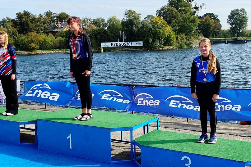 Regaty w Bydgoszczy z udziałem wioślarzy z Kruszwicy