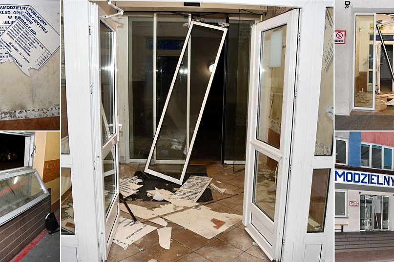 41-latek wdarł się do placówki i zdemolował jej wyposażenie [VIDEO, FOTO]