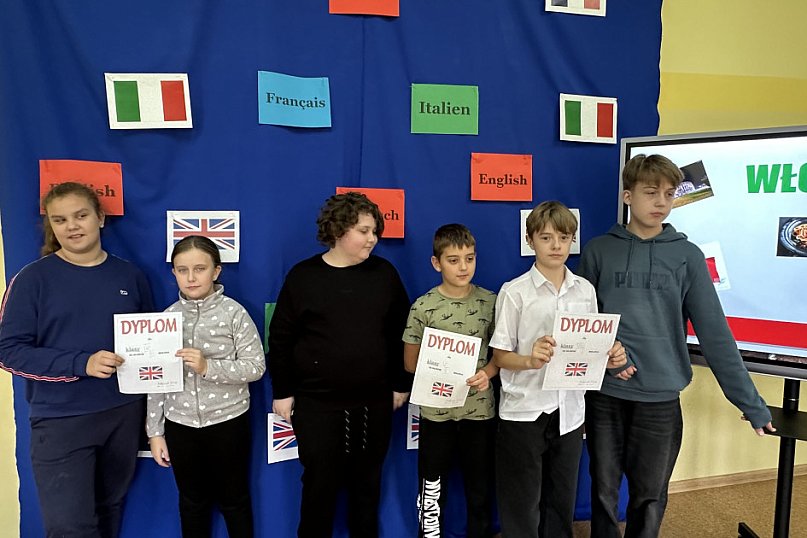 Dzień Języków Obcych w Szkole Podstawowej w Rusinowie