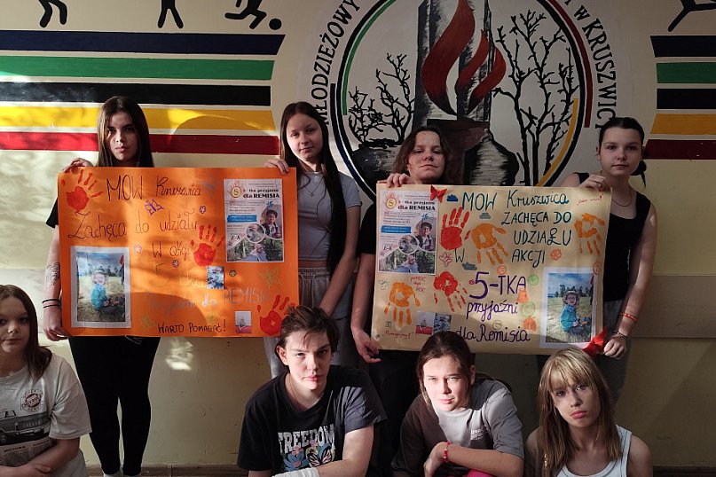 MOW Kruszwica pospieszył na pomoc Remkowi