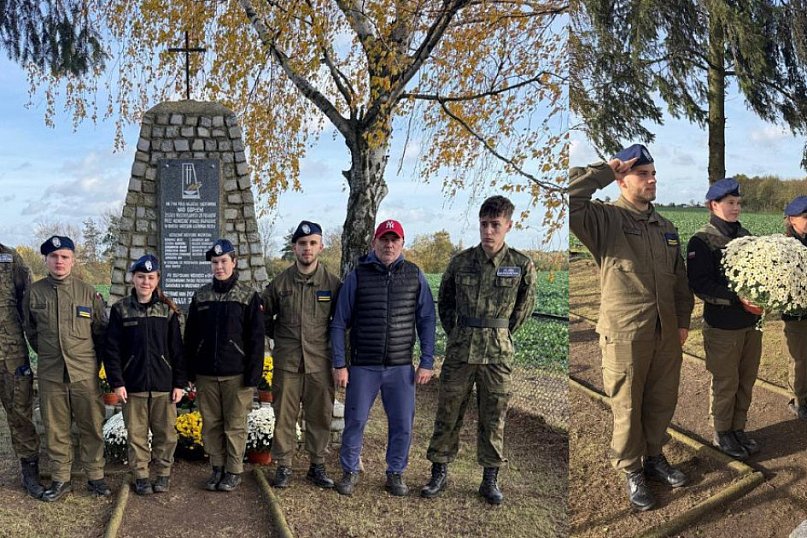 Uczniowie Zespołu Szkół im. Kazimierza Wielkiego uczcili pamięć ofiar okupacji