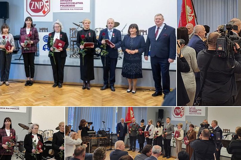 Najwyższe odznaczenia dla nauczycieli z MOW Kruszwica [ZDJĘCIA]