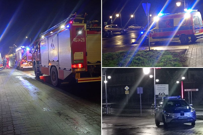 Służby na Zamkowej. Nocna interwencja w centrum Kruszwicy