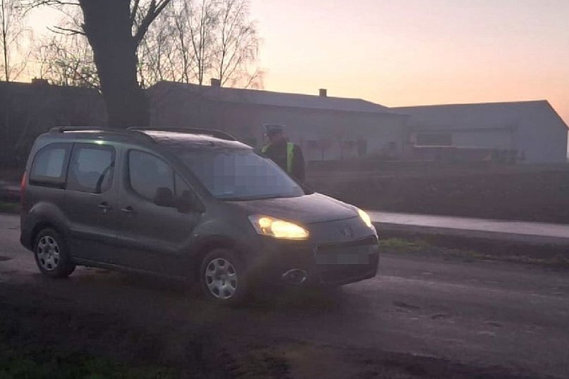 52-latek zatrzymany w Kruszwicy. Jechał pod wpływem