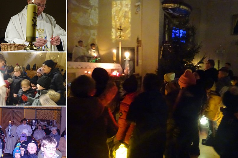  Roraty w parafii św. Teresy od Dzieciątka Jezus w Kruszwicy dobiegają końca [FOTO]