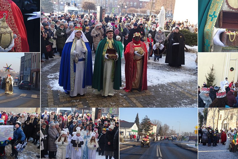 Piękna tradycja powróciła na kruszwickie ulice. Za nami Orszak Trzech Króli [FOTO]