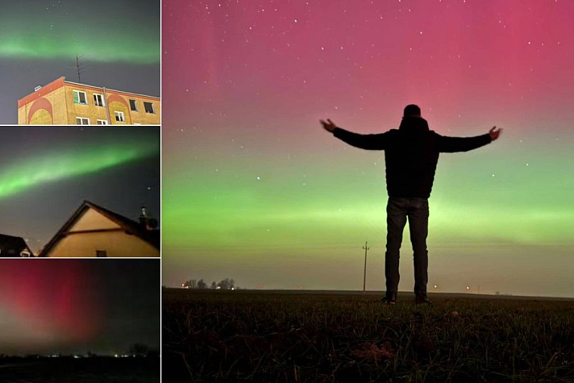Piękna zorza polarna. Czytelnicy portalu chwycili za aparaty. Zobaczcie efekty!