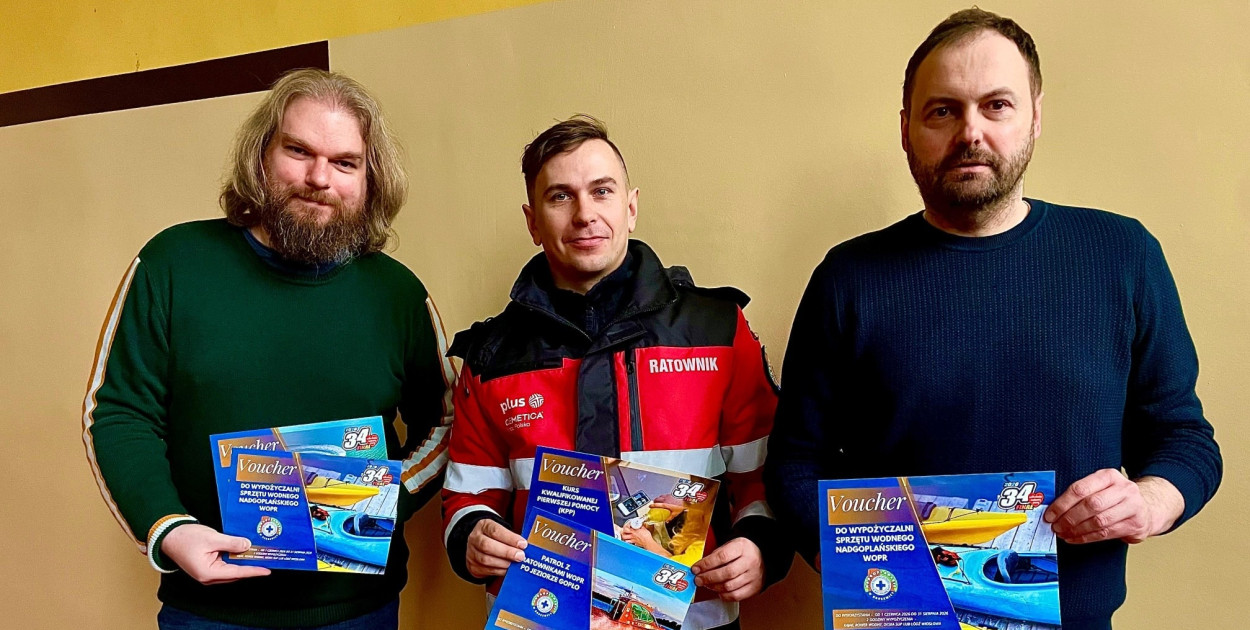 Nadgoplańskie WOPR Kruszwica wsparło 36. Finał WOŚP