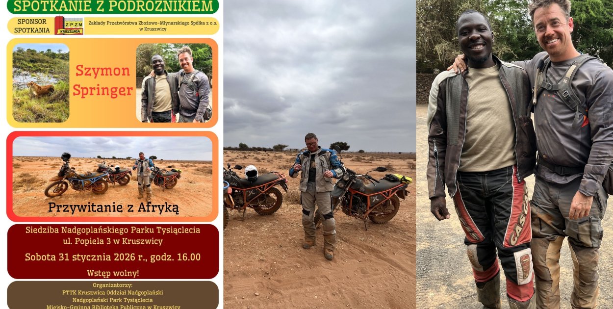 Spotkanie z podróżnikiem w Nadgoplańskim Parku Tysiąclecia