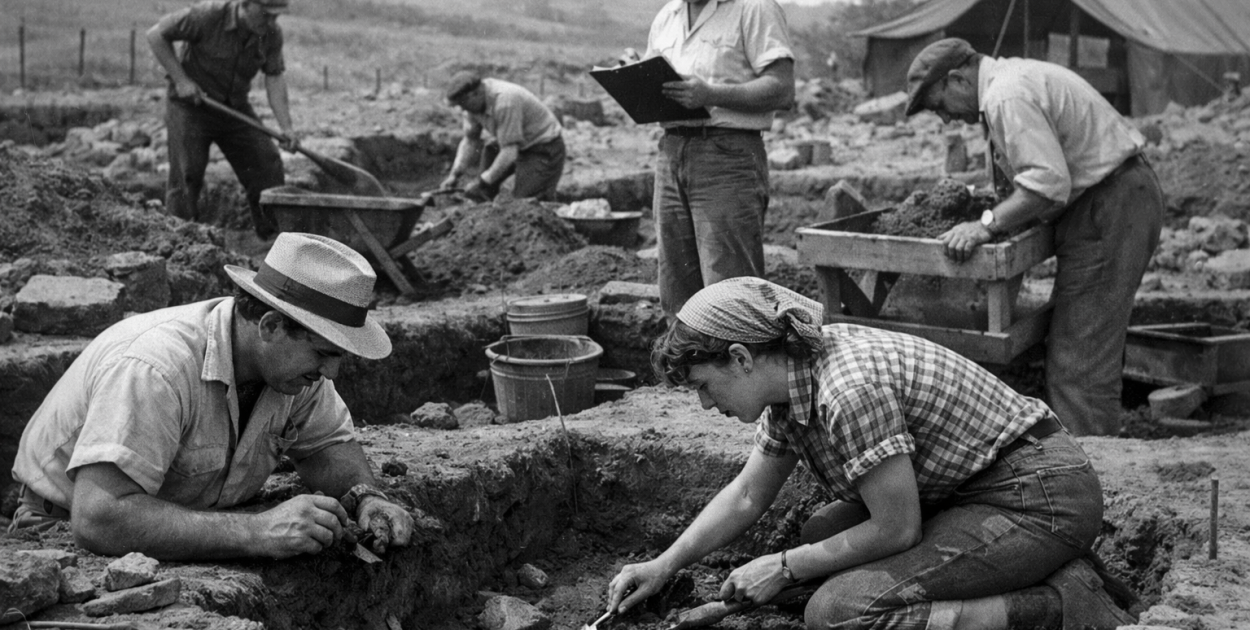 10 nietypowych i ciekawych faktów z wykopalisk w Kruszwicy (1953–1954)