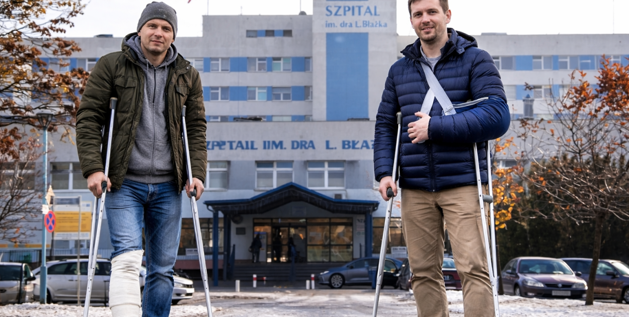 Ludzie lądują na SOR. Dyrektor szpitala w Inowrocławiu komentuje