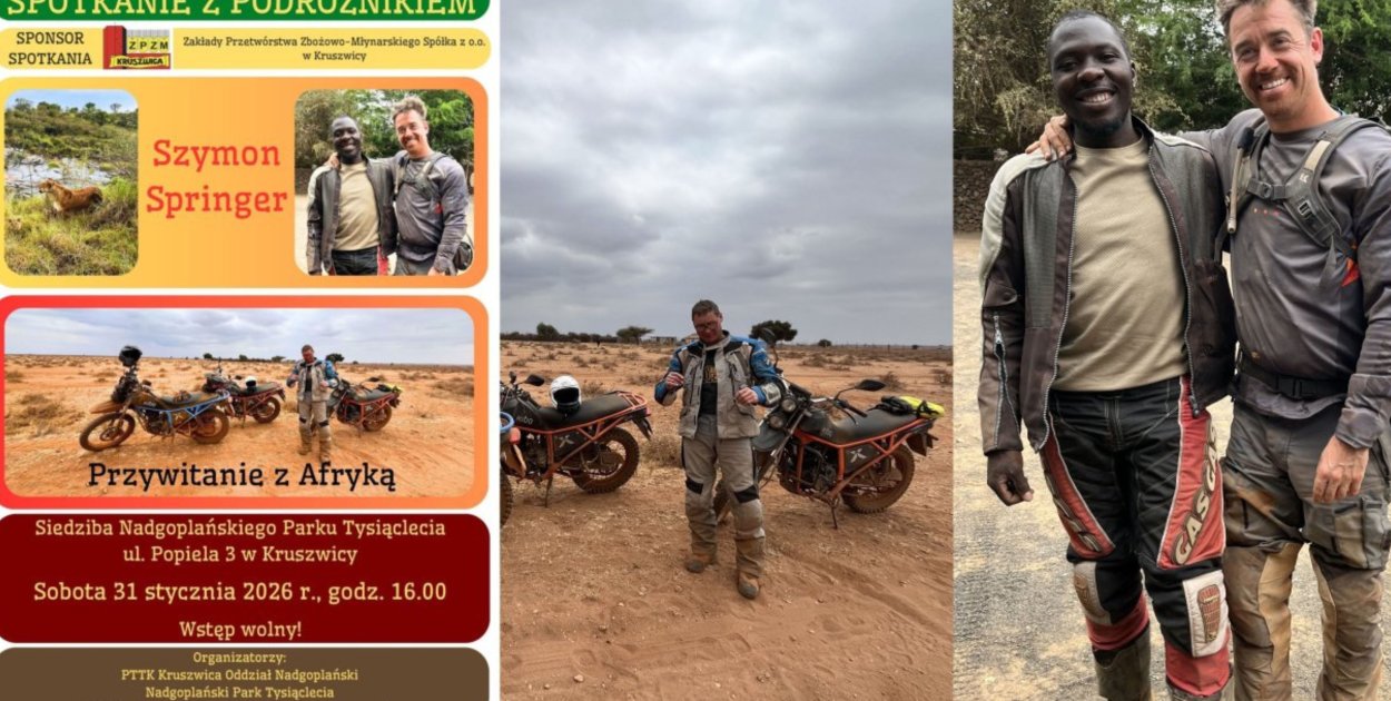 To już dziś! Spotkanie z podróżnikiem „Przywitanie z Afryką” w Kruszwicy