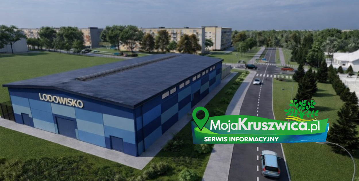 Tak będzie wyglądało lodowisko z rolkowiskiem w Kruszwicy. Zobaczcie projekt