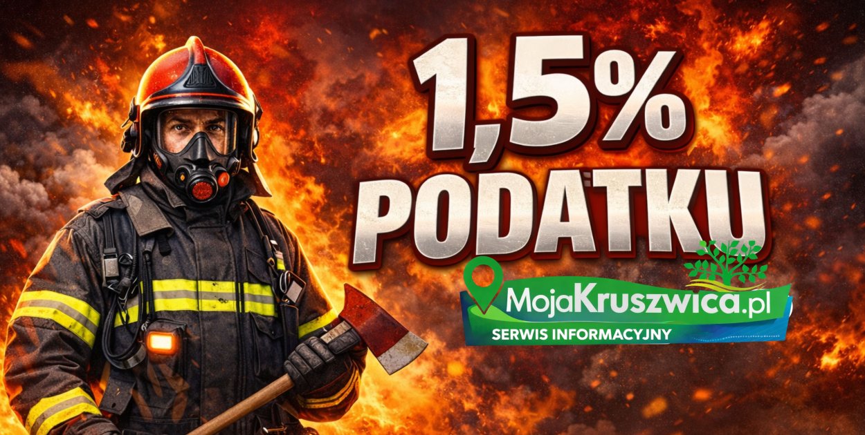 Możliwość przekazania 1,5% podatku na rzecz OSP Ostrówek