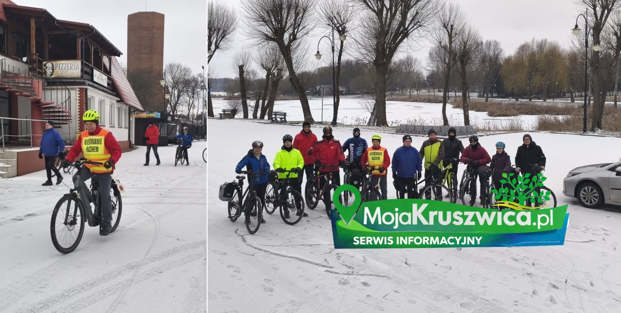 Za nami Walentynkowy Rajd Rowerowy w Kruszwicy [ZDJĘCIA]