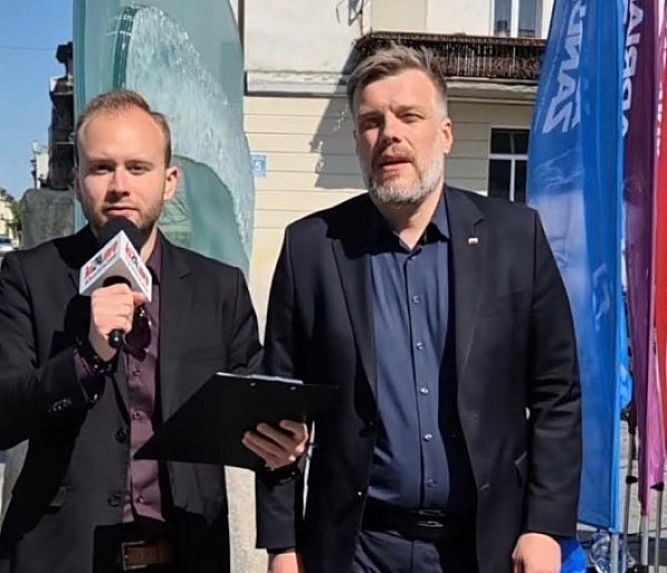 Wywiad z kandydatem na Prezydenta RP - Adrianem Zandbergiem